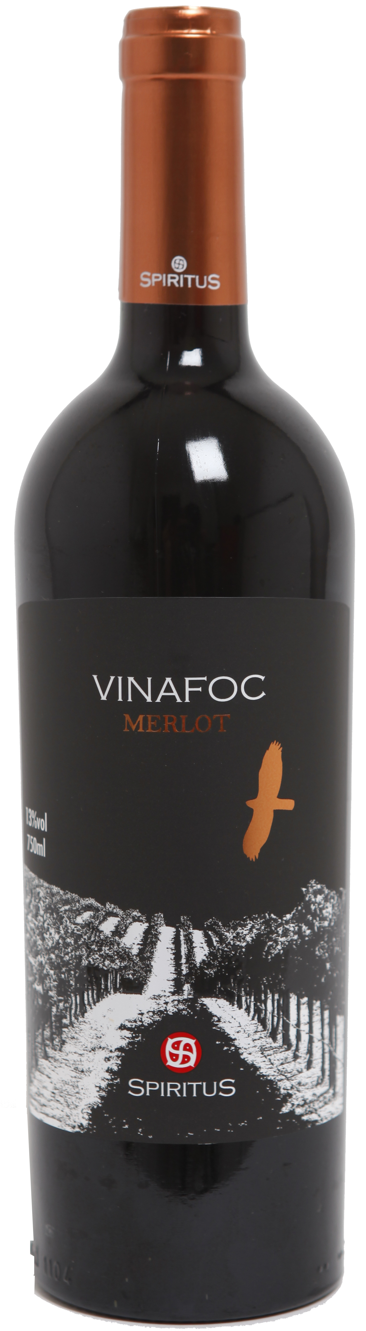 Vinafoc Merlot Bronze Label